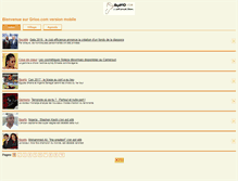 Tablet Screenshot of m.grioo.com